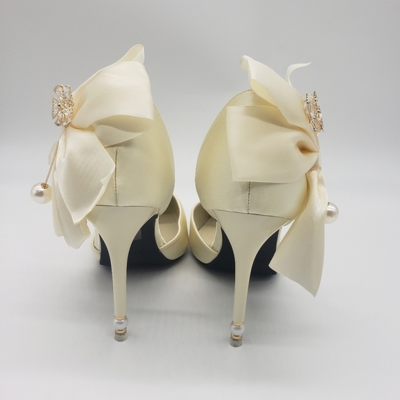 720- Women's Stiletto Heels Shoes Size EU 38 7.5 US - Picture 3 of 10